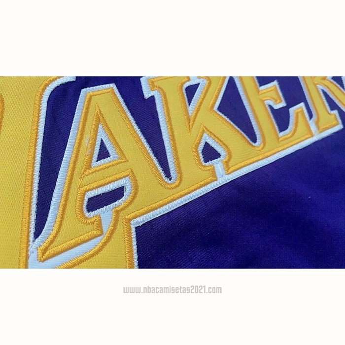 Camiseta Los Angeles Lakers Kobe Bryant #24 Violeta